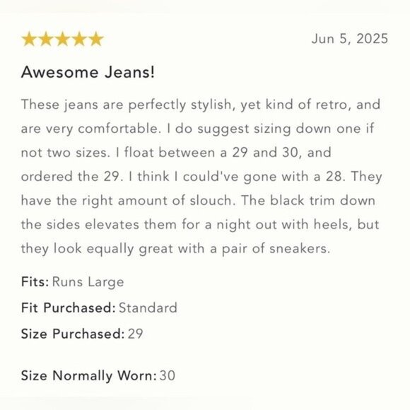 NWT Size 33 Tall (Waist 20.25") - The Adi Tuxedo Mid-Rise Flare Jeans by Pilcro - Picture 13 of 16